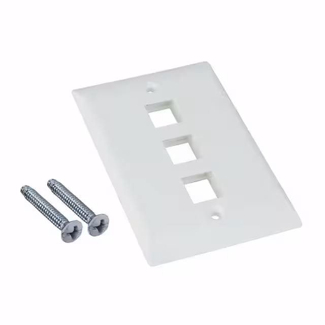 1-2111023-3 TE Connectivity AMP Connectors  Keystone Faceplates Frames